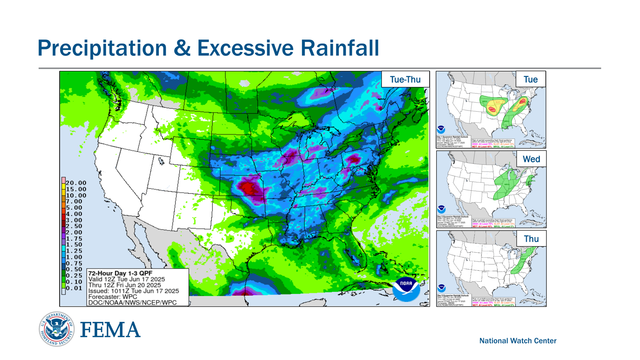 National Watch CenterPrecipitation & Excessive Rainfall
Tue-Thu Tue
Wed
Thu