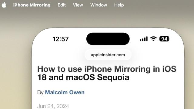 iPhone mirroring, Mac Live Activities, not coming to Europe