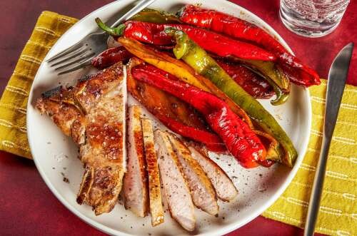 Special, sweet Jimmy Nardello pepper upstages even the juiciest pork chop