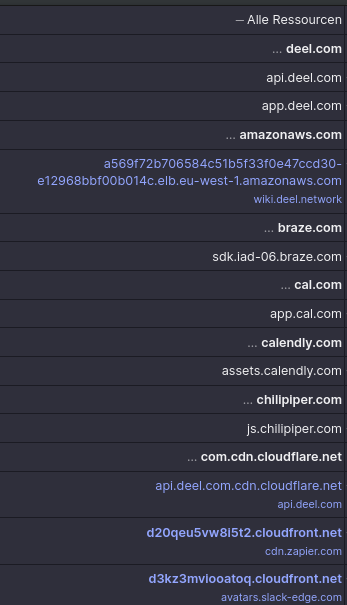 Part 1 of all the shit uBlock Origin detected.