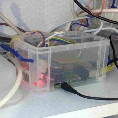 RPi in box