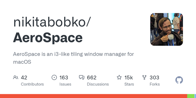 AeroSpace is an i3-like tiling window manager for macOS - nikitabobko/AeroSpace