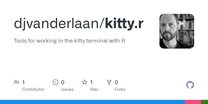 Tools for working in the kitty terminal with R. Contribute to djvanderlaan/kitty.r development by creating an account on GitHub.