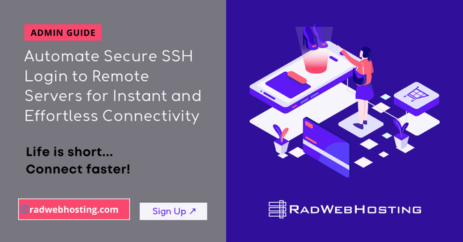 Automate Secure SSH Login to Remote Servers for Instant and Effortless Connectivity Automate Secure SSH Login to Remote Servers for Instant and Effortless Connectivity