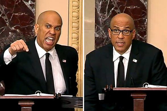 Cory Booker on Senate floor