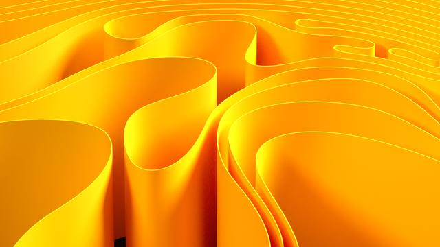 Abstract shapes curving in on each other. Abstract shapes curving in on each other.