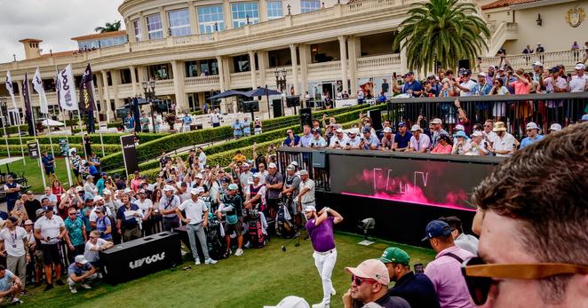 LIV Golf, the Saudi-backed league, has sponsored a tournament at the Trump family’s Miami golf resort four times.