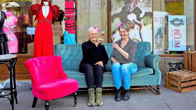 Leonhardsviertel in Stuttgart im Wandel: Die Blums sind im Glück: Ihre Erotik-Boutique zieht in die Altstadt