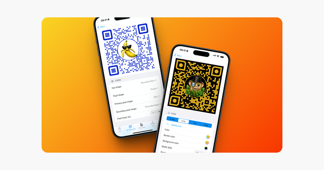 Genmoji QR Code Maker: Create your QR Code with Apple Intelligence.