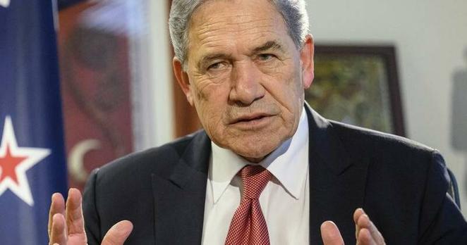 Winston Peters says the bill aims to reverse where the "deluded left" has taken New Zealand. Photo: AP PHOTO