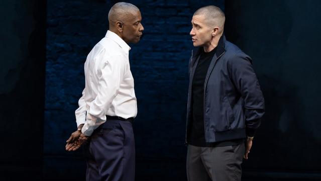 Denzel Washington and Jake Gyllenhaal in 'Othello.'