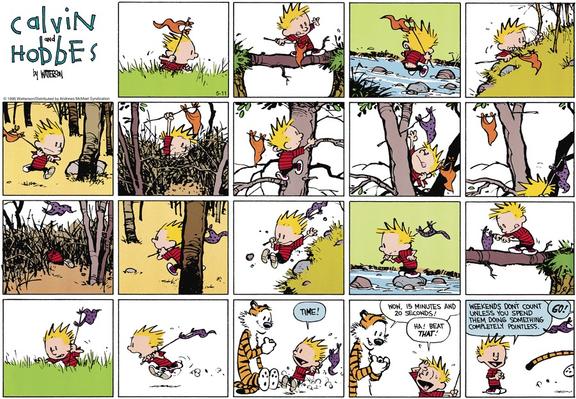 Read Calvin and Hobbes by Bill Watterson on GoComics