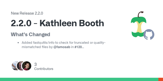 What's Changed

Added fastqutils/info to check for truncated or quality-mismatched files by @famosab  in #120
Convert the pipeline-level pytest tests to nf-test and use them for CI testing by @maxu...