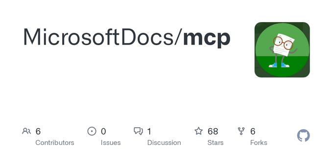 Contribute to MicrosoftDocs/mcp development by creating an account on GitHub.