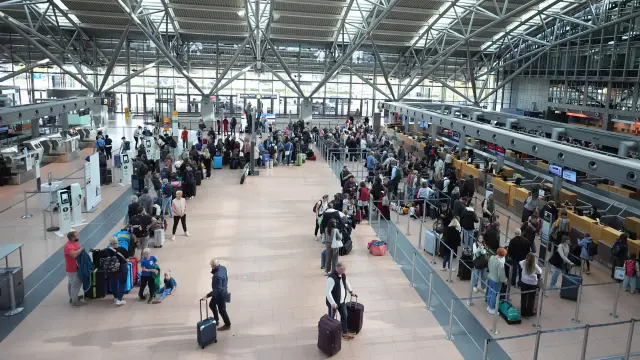 Entspannte Lage trotz Warnstreiks am Hamburger Flughafen