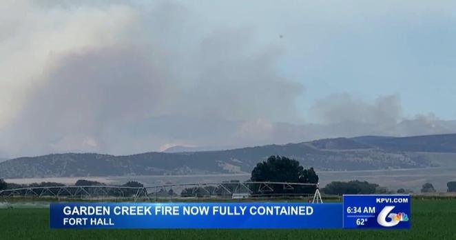 The Garden Creek Fire is Now 100% Contained | Local News