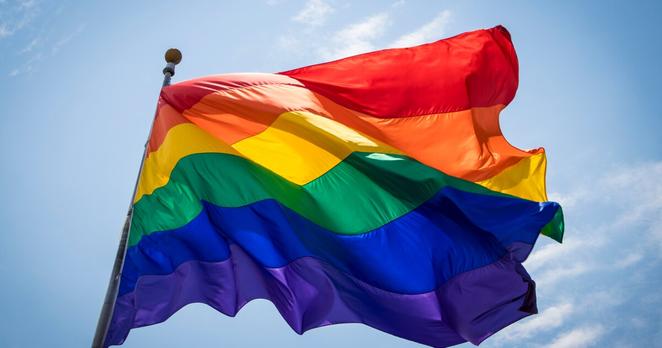 a pride flag