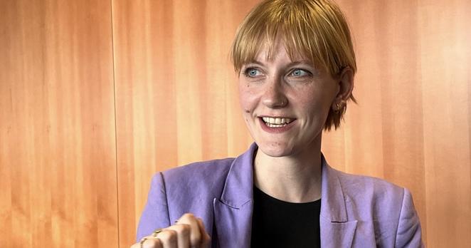 Die neue Queerbeauftragte der Bundesregierung Sophie Koch.