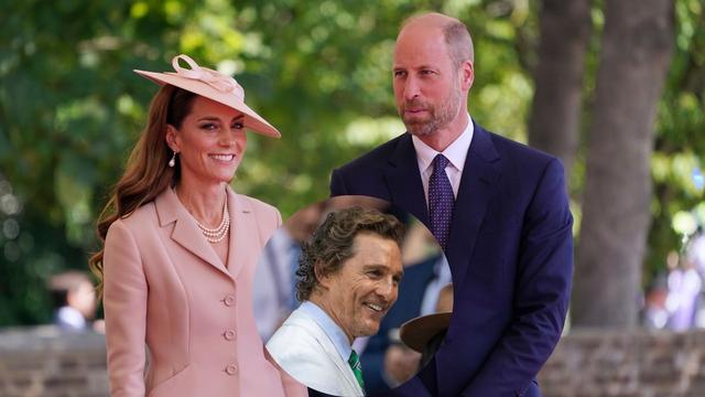 Matthew McConaughey prompts swoons with sweet gesture toward Prince William and Kate Middleton