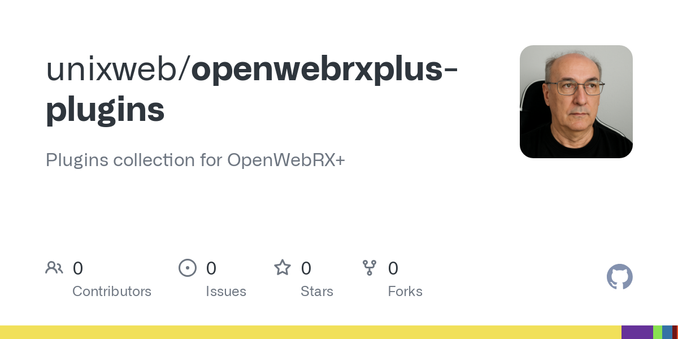 Plugins collection for OpenWebRX+. Contribute to unixweb/openwebrxplus-plugins development by creating an account on GitHub.