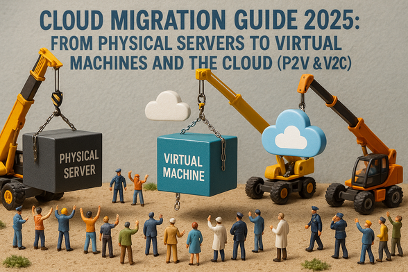 Cloud Migration Guide 2025: From Physical Servers to Virtual Machines and the Cloud (P2V & V2C)