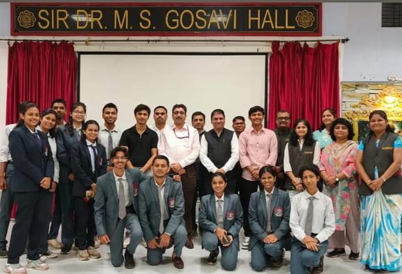 Shreekant Patil chief guest at E-Cell Inovacreata GESCOE, Nashik. Shreekant Patil is startup India mentor and niminated resource person by GESCOE at SPPU.