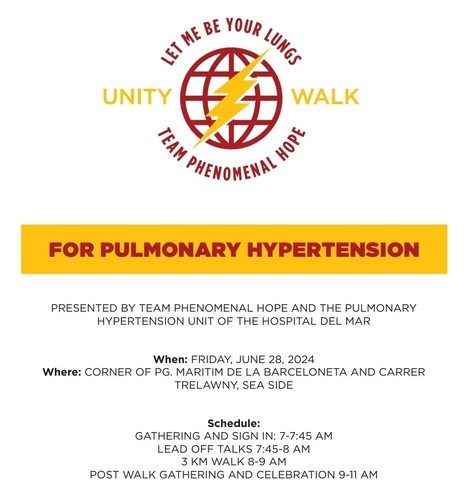 A flyer of the event detailing the program
