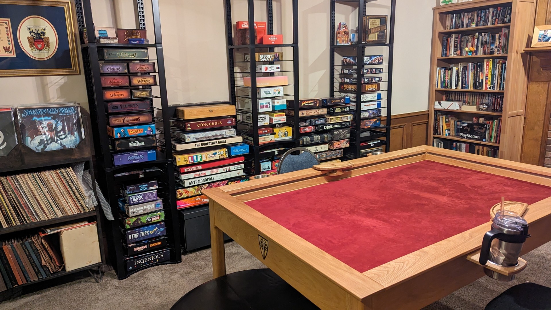 BoxThrone Board Game Shelves