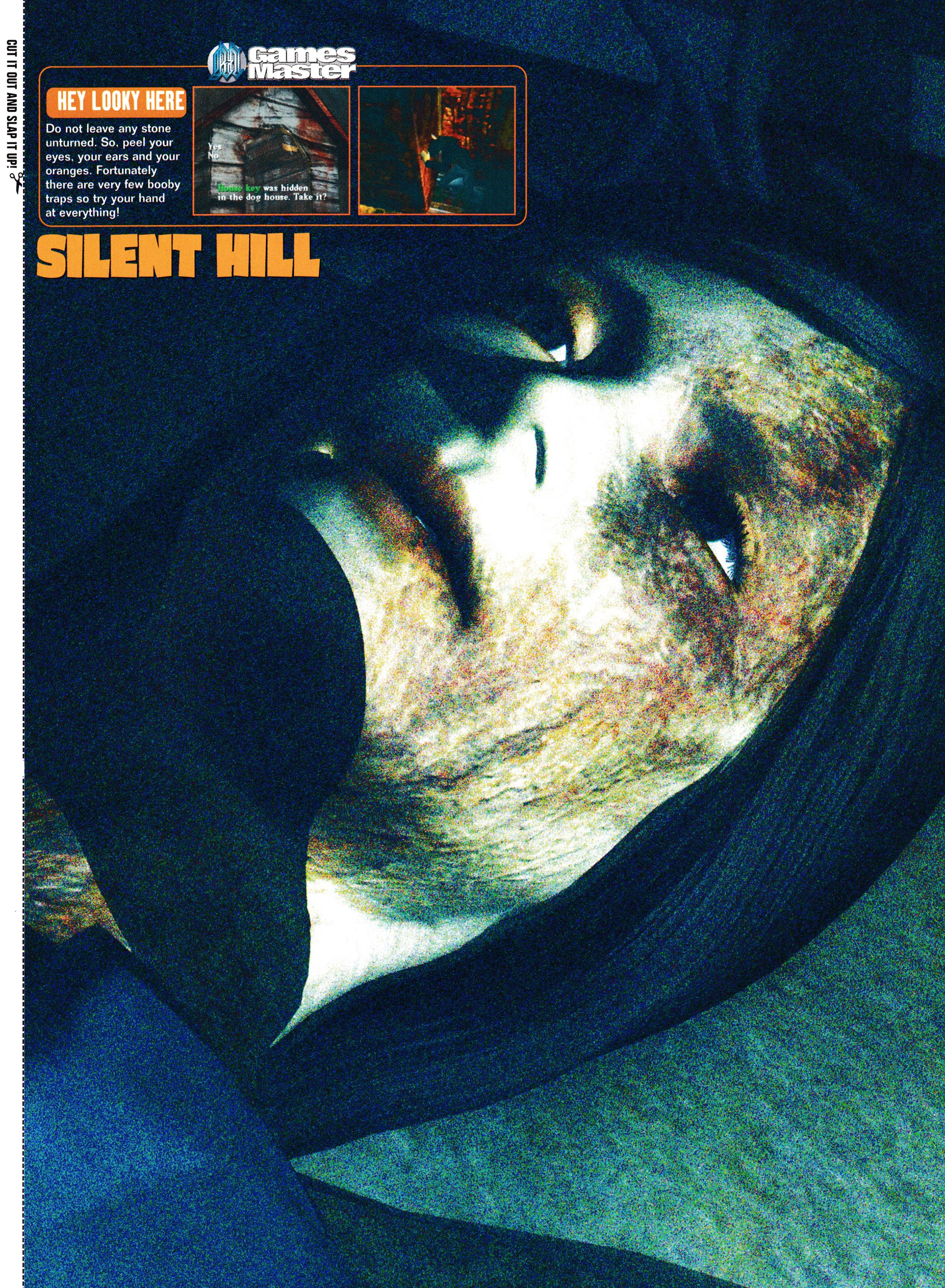 Feature on Silent Hill on PSone from GamesMaster 81 - May 1999 (UK) 