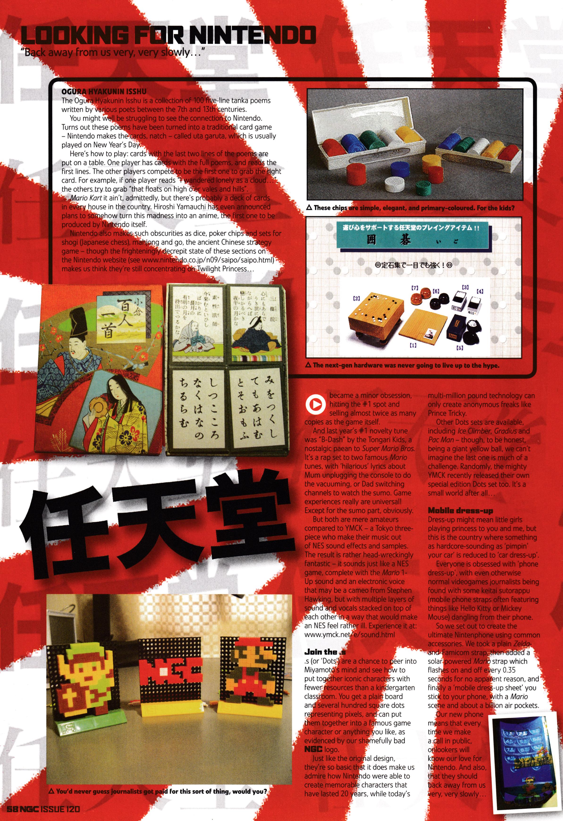 Feature titled: Looking for Nintendo Taken from NGC Magazine 120 - June 2006 (UK)