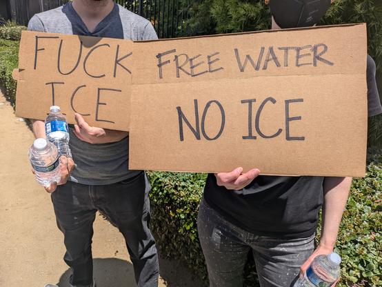 Free water
No ICE