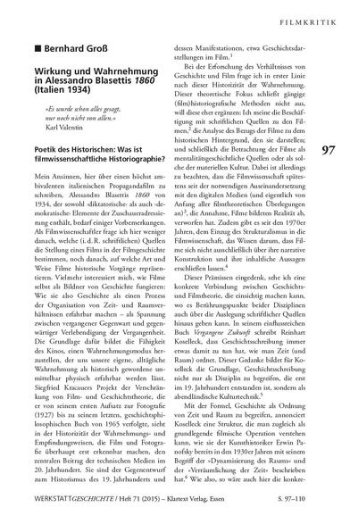 Erste Seite des gedruckten Artikels