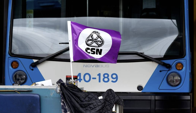 Maintenance workers on strike against dismantling of Montreal public transit