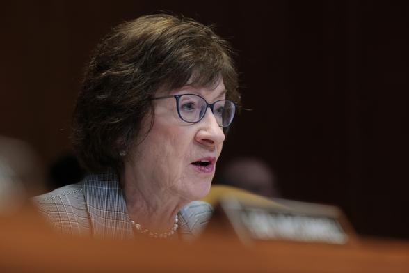 Senator Susan Collins legislation poll
