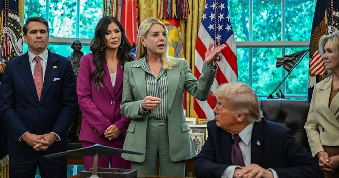 Attorney General Pam Bondi later appeared to back away from a broad interpretation of her remarks on “hate speech,” which had raised free speech concerns.