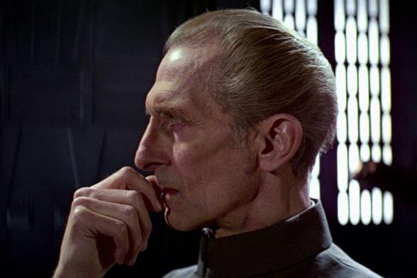 Grand Moff Tarkin from Star Wars 