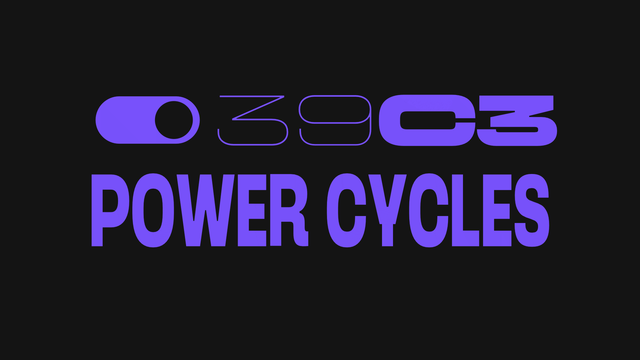 [39c3] Chatkontrolle - Ctrl+Alt+Delete