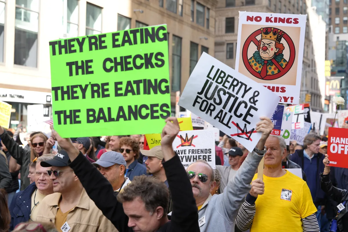 They are eating the checks
They are eating the balances