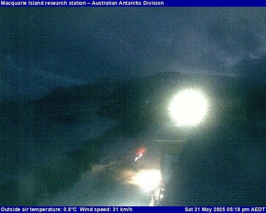 View from the Macquarie Island station.