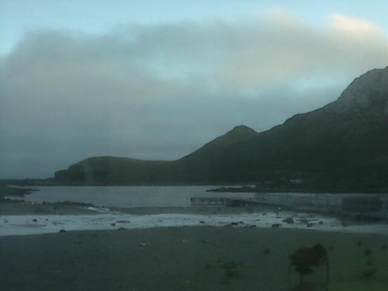 View from the Bird Island research station.