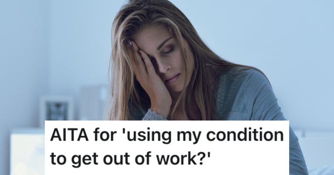 upset woman sitting on a bed