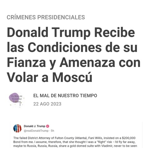 Captura del título del artículo 