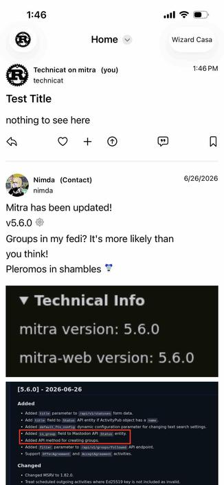 Posted media