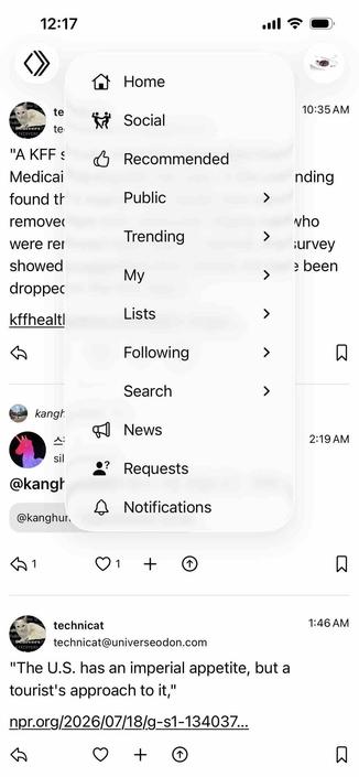Posted media