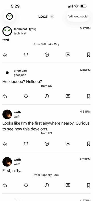 Posted media