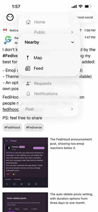 Posted media