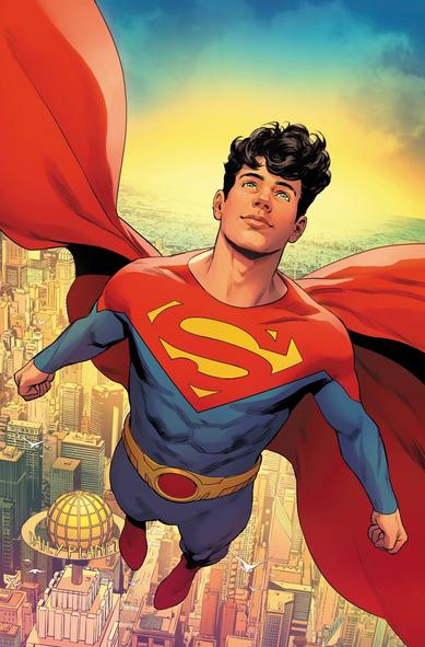 Illustration of John Kent as Superman
