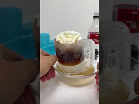 Best Coke Floats Challenge! This time I'll Unmold the Mug Easily!