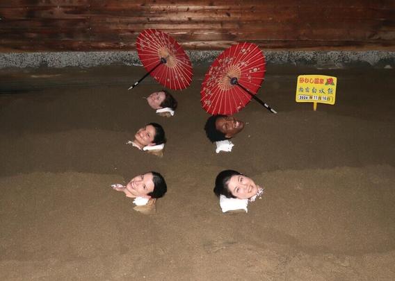 I Tried Sand Bathing in Ibusuki, Japan