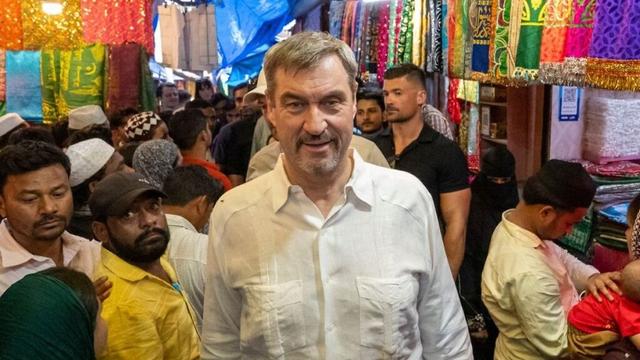 Bayerns Ministerpräsident musste seine Indien-Reise wegen der Beschwerden vorzeitig abbrechen. (Archivbild)
